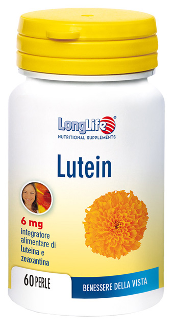 LONGLIFE LUTEIN 60 PERLE DI GELATINA DA 400 MG - Farmacia Artemisia di Montecuollo Dott. Angelo snc