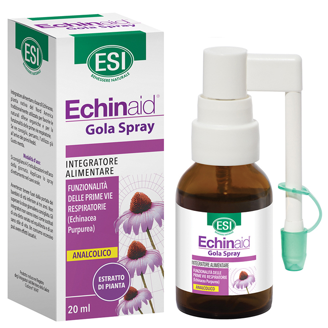 ESI ECHINAID GOLA SPRAY ANALCOLICO 20 ML - Farmacia Artemisia di Montecuollo Dott. Angelo snc