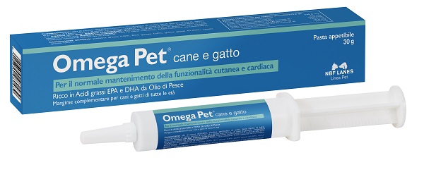 OMEGA PET PASTA APPETIBILE 30 G - Farmacia Artemisia di Montecuollo Dott. Angelo snc