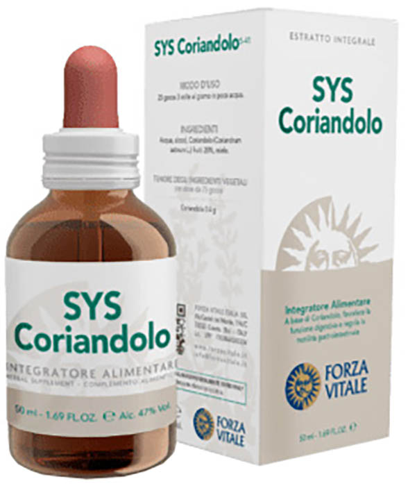 SYS CORIANDOLO GOCCE 50 ML - Farmacia Artemisia di Montecuollo Dott. Angelo snc