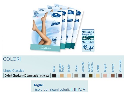 SAUBER COLLANT 140 DENARI MAGLIA MICRORETE BISQUIT 4 LINEA CLASSICA - Farmacia Artemisia di Montecuollo Dott. Angelo snc