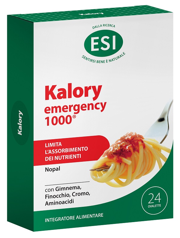 ESI KALORY EMERGENCY 1000 24 OVALETTE - Farmacia Artemisia di Montecuollo Dott. Angelo snc