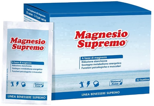 MAGNESIO SUPREMO 32 BUSTINE - Farmacia Artemisia di Montecuollo Dott. Angelo snc