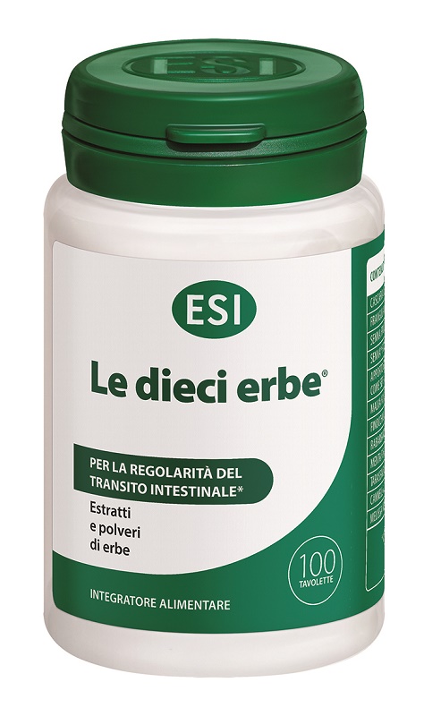 ESI LE DIECI ERBE 100 TAVOLETTE - Farmacia Artemisia di Montecuollo Dott. Angelo snc