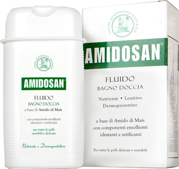 AMIDOSAN FLUIDO BAGNO DOCCIA NUTRIENTE LENITIVO RINFRESCANTE 300 ML - Farmacia Artemisia di Montecuollo Dott. Angelo snc