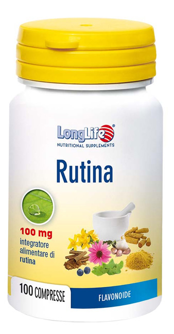 LONGLIFE RUTINA 100 MG 100 COMPRESSE - Farmacia Artemisia di Montecuollo Dott. Angelo snc