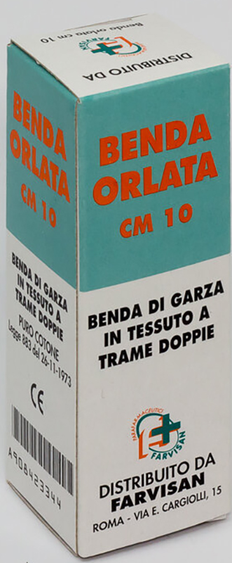 BENDA IN GARZA IDROFILA ORLATA 10X500CM - Farmacia Artemisia di Montecuollo Dott. Angelo snc