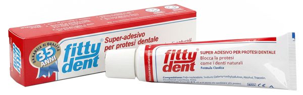 FITTYDENT PASTA CLASSICA SUPER ADESIVO PER PROTESI DENTALE 40 G - Farmacia Artemisia di Montecuollo Dott. Angelo snc