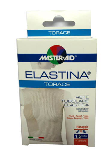 RETE TUBOLARE ELASTICA IPOALLERGENICA MASTER-AID ELASTINA TORACE 5 MT IN TENSIONE CALIBRO 8 CM - Farmacia Artemisia di Montecuollo Dott. Angelo snc