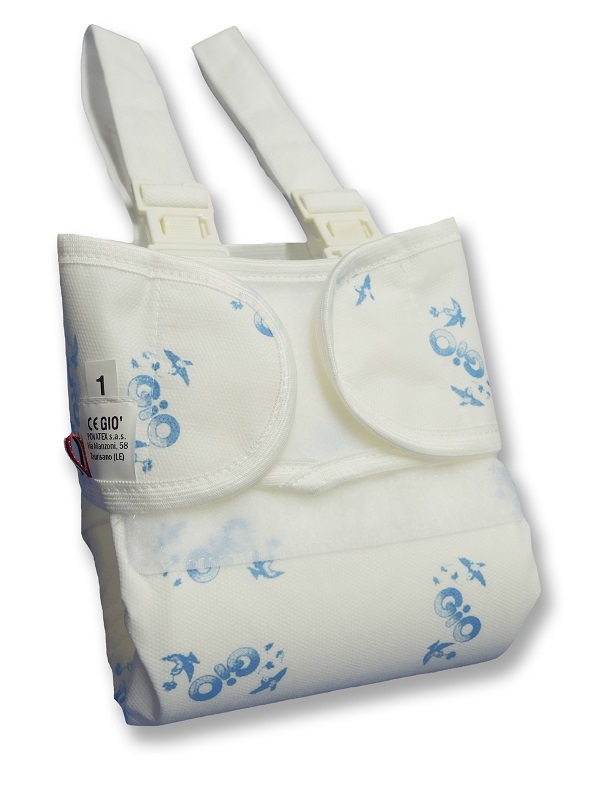 MUTANDINA CORRETTIVA GIO' PER DISPLASIA PER BAMBINI DALLA NASCITA FINO A 5/6KG MISURA 1 - Farmacia Artemisia di Montecuollo Dott. Angelo snc