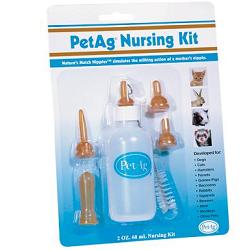NURSING KIT BIBERON DA 60ML PER ANIMALI + TETTARELLE VARIE MISURE + SCOVOLINO PER PULIZIA - Farmacia Artemisia di Montecuollo Dott. Angelo snc