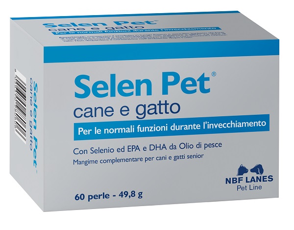 SELEN PET CANI GATTI BLISTER 60 PERLE - Farmacia Artemisia di Montecuollo Dott. Angelo snc