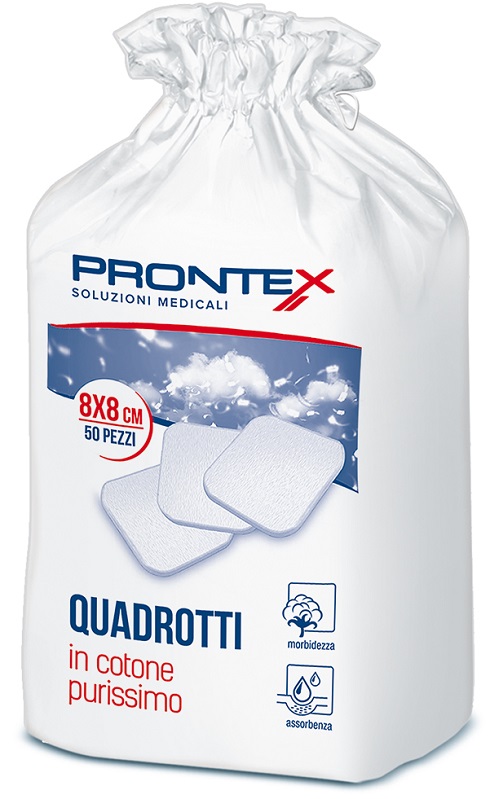 COTONE IDROFILO PRONTEX QUADROTTI - Farmacia Artemisia di Montecuollo Dott. Angelo snc