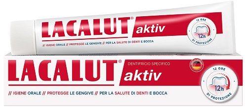 LACALUT AKTIV DENTIFRICIO 75 ML - Farmacia Artemisia di Montecuollo Dott. Angelo snc