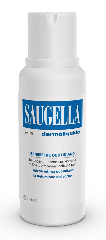 SAUGELLA DERMOLIQUIDO PH 3,5 DETERGENTE INTIMO BENESSERE QUOTIDIANO 250 ML - Farmacia Artemisia di Montecuollo Dott. Angelo snc