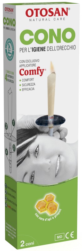 OTOSAN CONO PER L'IGIENE DELLE ORECCHIE OTOSAN+PROPOLI 2 PEZZI - Farmacia Artemisia di Montecuollo Dott. Angelo snc