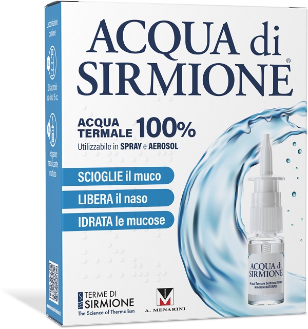 ACQUA SIRMIONE MINERALE NATURALE 6 FIALE 15 ML - Farmacia Artemisia di Montecuollo Dott. Angelo snc