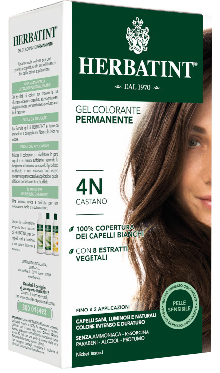 HERBATINT 4N CASTANO 150 ML - Farmacia Artemisia di Montecuollo Dott. Angelo snc
