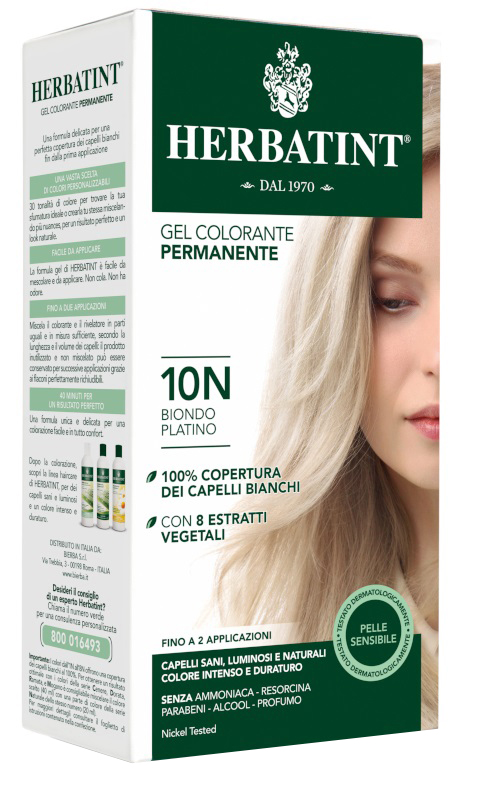 HERBATINT 10N PLATINO 150 ML - Farmacia Artemisia di Montecuollo Dott. Angelo snc