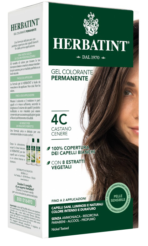 HERBATINT 4C CASTANO CENERE 150 ML - Farmacia Artemisia di Montecuollo Dott. Angelo snc