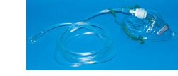 MASCHERA PER OSSIGENOTERAPIA MEDIA CONCENTRAZIONE CON 2 TUBI PROLUNGA 2 METRI - Farmacia Artemisia di Montecuollo Dott. Angelo snc