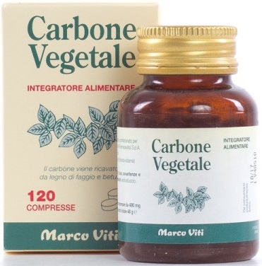 CARBONE VEGETALE 120 COMPRESSE - Farmacia Artemisia di Montecuollo Dott. Angelo snc