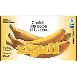 ZIGULI BANANA 36 PALLINE 22 G - Farmacia Artemisia di Montecuollo Dott. Angelo snc