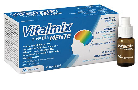 VITALMIX MENTE 12 FLACONCINI DA 12 ML - Farmacia Artemisia di Montecuollo Dott. Angelo snc