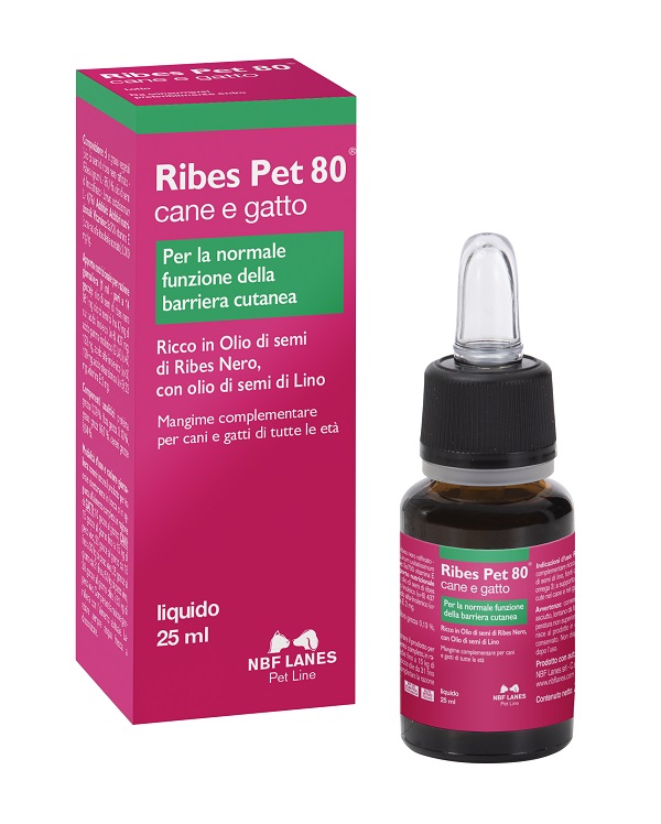 RIBES PET 80 GOCCE OLIO 25 ML CON CONTAGOCCE - Farmacia Artemisia di Montecuollo Dott. Angelo snc