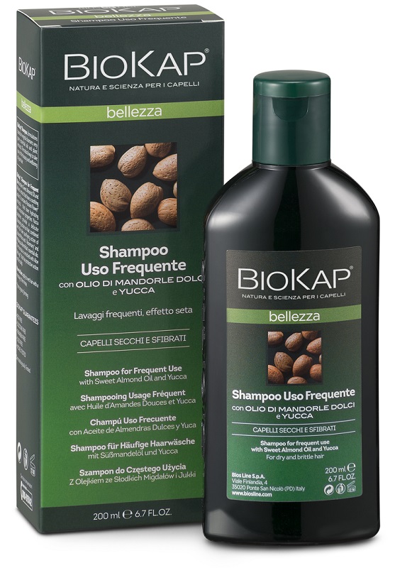 BIOKAP BELLEZZA SHAMPOO USO FREQUENTE 200 ML BIOSLINE - Farmacia Artemisia di Montecuollo Dott. Angelo snc