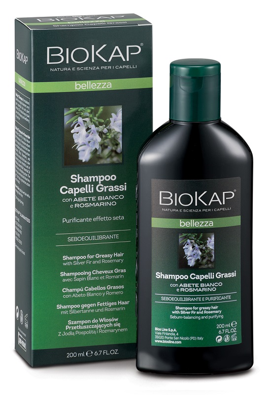 BIOKAP BELLEZZA SHAMPOO CAPELLI GRASSI 200 ML BIOSLINE - Farmacia Artemisia di Montecuollo Dott. Angelo snc