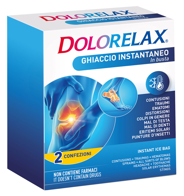 DOLORELAX ICE BAG GHIACCIO BUSTA 2 PEZZI - Farmacia Artemisia di Montecuollo Dott. Angelo snc
