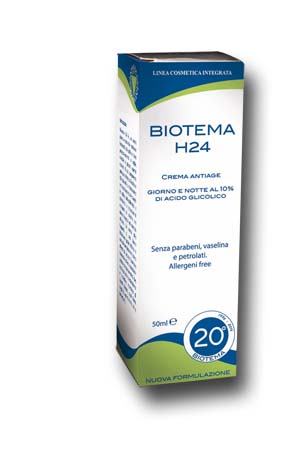 BIOTEMA H24 CREMA ACIDO GLICOLICO 10% 50 ML - Farmacia Artemisia di Montecuollo Dott. Angelo snc