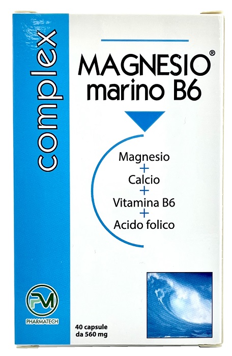 MAGNESIO MARINO B6 40 CAPSULE - Farmacia Artemisia di Montecuollo Dott. Angelo snc