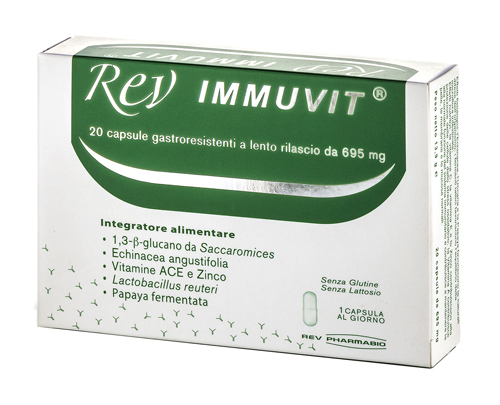REV IMMUVIT 20 CAPSULE - Farmacia Artemisia di Montecuollo Dott. Angelo snc