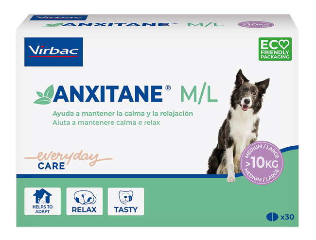 ANXITANE M/L SUPPLEMENTO NUTRIZIONALE SCATOLA 30 COMPRESSE APPETIBILI - Farmacia Artemisia di Montecuollo Dott. Angelo snc
