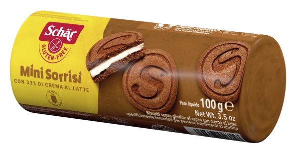 SCHAR MINI SORRISI CON CREMA AL LATTE 100 G - Farmacia Artemisia di Montecuollo Dott. Angelo snc