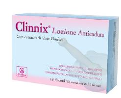 CLINNIX LOZIONE ANTICADUTA 18 FIALE 10 ML - Farmacia Artemisia di Montecuollo Dott. Angelo snc