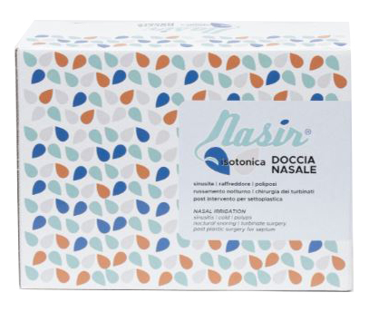 SOLUZIONE FISIOLOGICA ISOTONICA STERILE NASIR IN SCATOLA CON10 SACCHE VERSIONE LUER LOCK DA 250ML - Farmacia Artemisia di Montecuollo Dott. Angelo snc