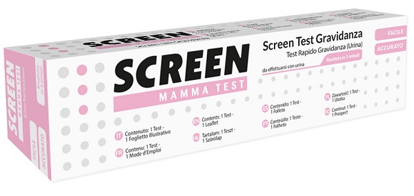 SCREEN TEST ORMONE HCG GRAVIDANZA NELL'URINA SCREEN TEST HCG 1 PEZZO - Farmacia Artemisia di Montecuollo Dott. Angelo snc