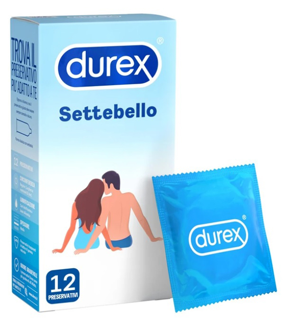 PROFILATTICO DUREX SETTEBELLO CLASSICO 12 PEZZI - Farmacia Artemisia di Montecuollo Dott. Angelo snc