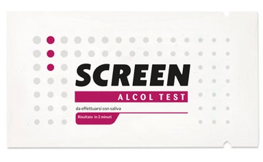 SCREEN ALCOL TEST SALIVA - Farmacia Artemisia di Montecuollo Dott. Angelo snc