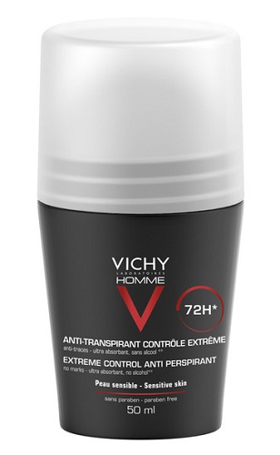 VICHY HOMME DEO ROLL-ON ANTI-TRASPIRANTE 50 ML - Farmacia Artemisia di Montecuollo Dott. Angelo snc
