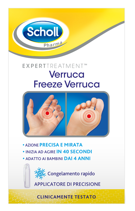FREEZE VERRUCA SCHOLL CON SISTEMA APPLICATORE - Farmacia Artemisia di Montecuollo Dott. Angelo snc