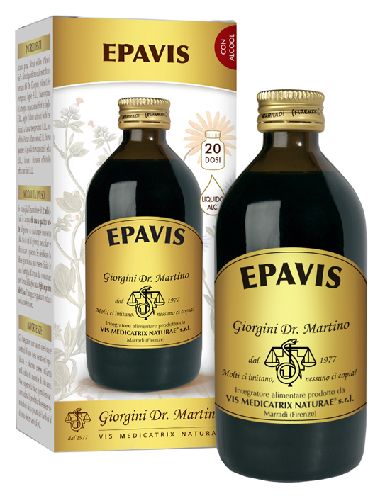EPAVIS LIQUIDO ALCOLICO 200 ML - Farmacia Artemisia di Montecuollo Dott. Angelo snc