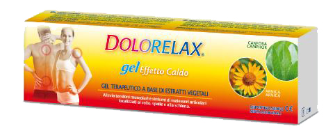 DOLORELAX GEL EFFETTO CALDO 75 ML - Farmacia Artemisia di Montecuollo Dott. Angelo snc