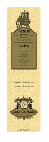 INCENSI SANDALO 15 G - Farmacia Artemisia di Montecuollo Dott. Angelo snc