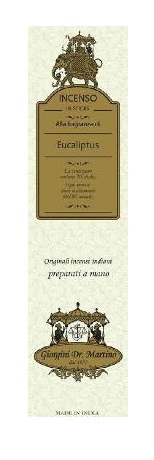 INCENSI EUCALIPTO - Farmacia Artemisia di Montecuollo Dott. Angelo snc