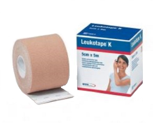 BENDA ADESIVA LEUKOTAPE K PER TAPING FISIOTERAPICO LARGHEZZA 5 CM LUNGHEZZA 5 M COLOR CARNE IN ROTOLO - Farmacia Artemisia di Montecuollo Dott. Angelo snc