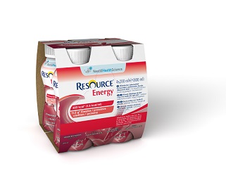 RESOURCE ENERGY FRAGOLA/LAMPONE 4 BOTTIGLIE 200 ML - Farmacia Artemisia di Montecuollo Dott. Angelo snc